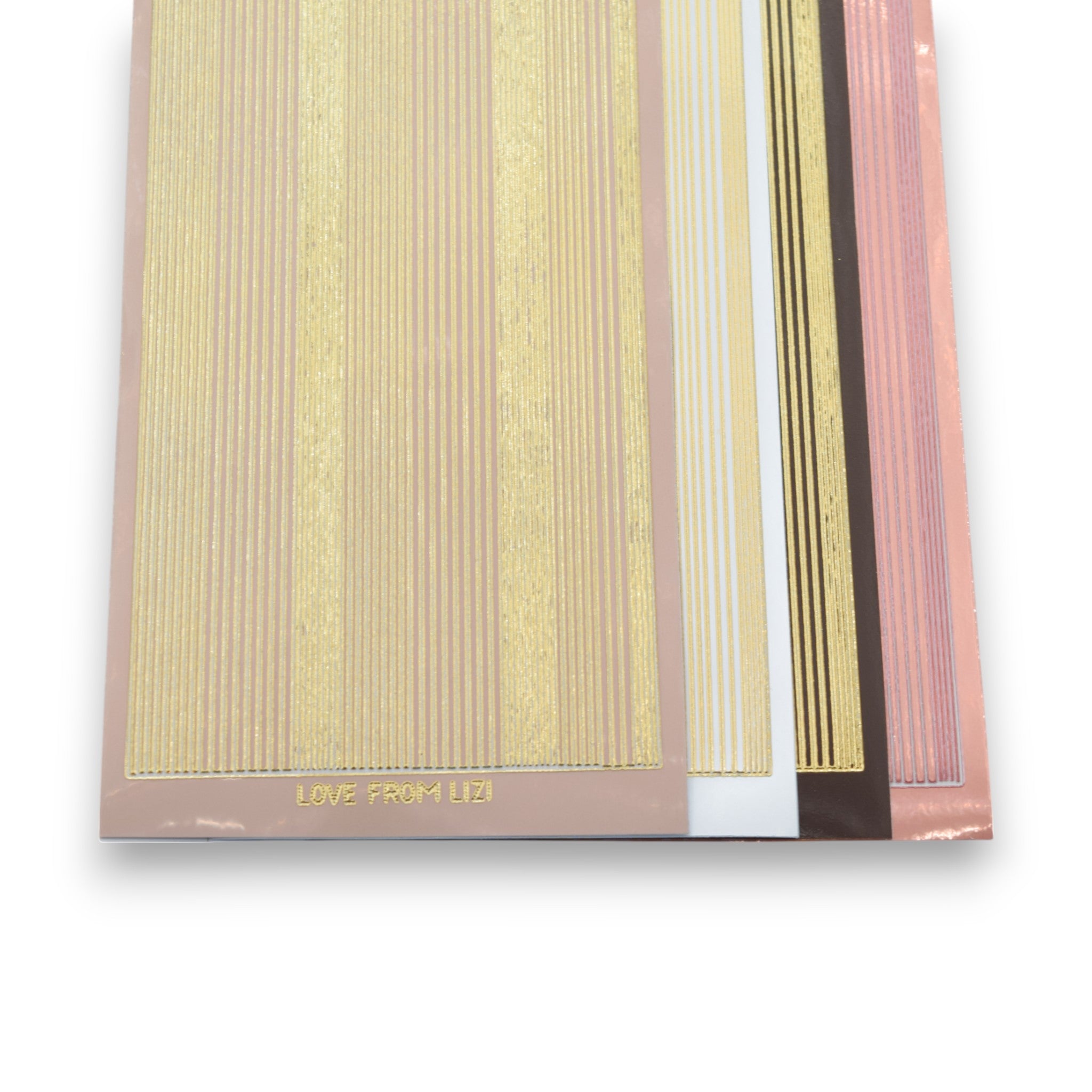 Tea With Tilda - Pin Stripe Peel-Off 4 Pack